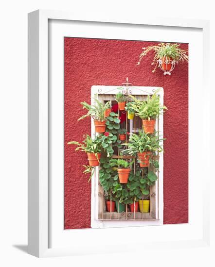 House Detail, Guadalajara, Mexico-Charles Sleicher-Framed Photographic Print