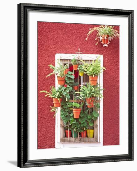 House Detail, Guadalajara, Mexico-Charles Sleicher-Framed Photographic Print