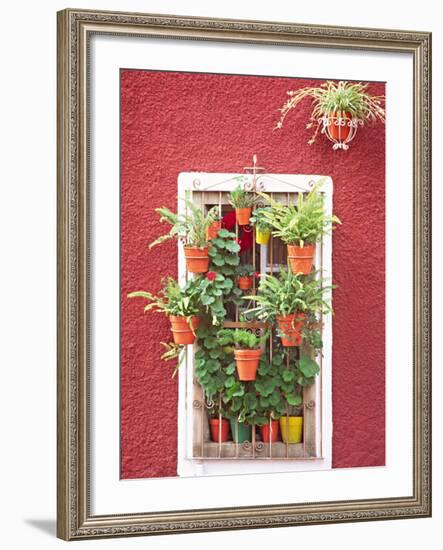 House Detail, Guadalajara, Mexico-Charles Sleicher-Framed Photographic Print