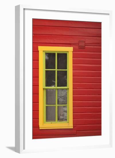 House Detail, Winter, Crested Butte, Colorado, USA-Walter Bibikow-Framed Photographic Print