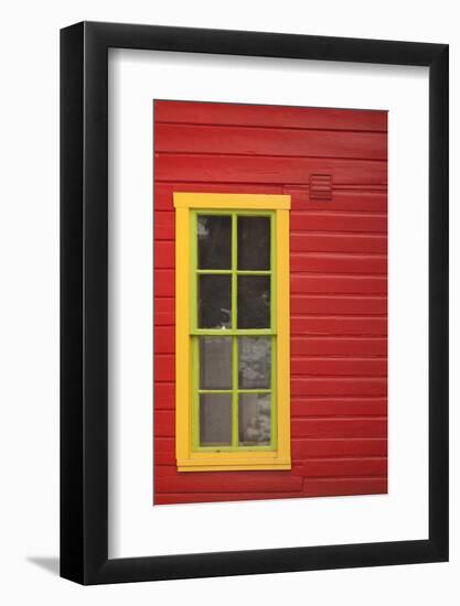 House Detail, Winter, Crested Butte, Colorado, USA-Walter Bibikow-Framed Photographic Print