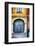 House Exterior On Castle Hill, Budapest, Hungary-George Oze-Framed Photographic Print