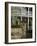 House front with balcony, Charleston, South Carolina, USA-Corey Hilz-Framed Photographic Print