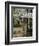 House front with balcony, Charleston, South Carolina, USA-Corey Hilz-Framed Photographic Print