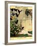 House & Garden Cover - July 1916-Charles Livingston Bull-Framed Premium Giclee Print
