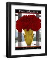 House & Garden Cover - May 1924-André E. Marty-Framed Premium Giclee Print