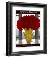 House & Garden Cover - May 1924-André E. Marty-Framed Premium Giclee Print
