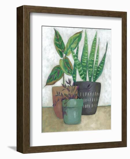 House Garden I-Chariklia Zarris-Framed Art Print