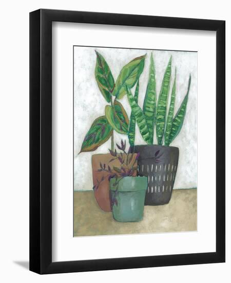 House Garden I-Chariklia Zarris-Framed Art Print