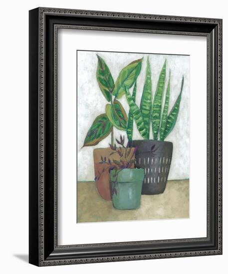 House Garden I-Chariklia Zarris-Framed Art Print