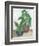 House Garden II-Chariklia Zarris-Framed Art Print