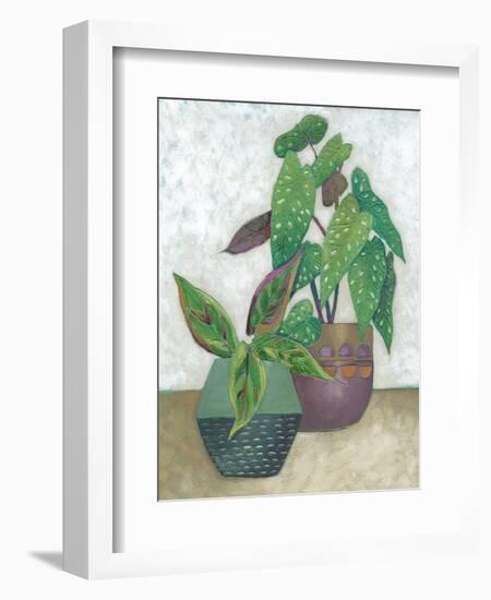 House Garden II-Chariklia Zarris-Framed Art Print