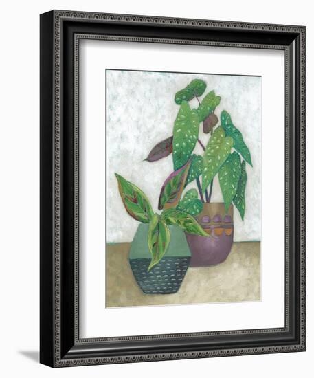 House Garden II-Chariklia Zarris-Framed Art Print