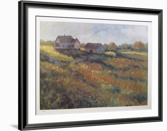 House in a Field-David Cain-Framed Collectable Print