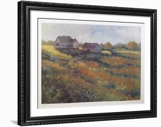 House in a Field-David Cain-Framed Collectable Print