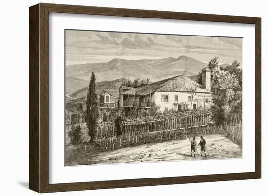 House in Casdemiro, Galicia, Spain-null-Framed Giclee Print