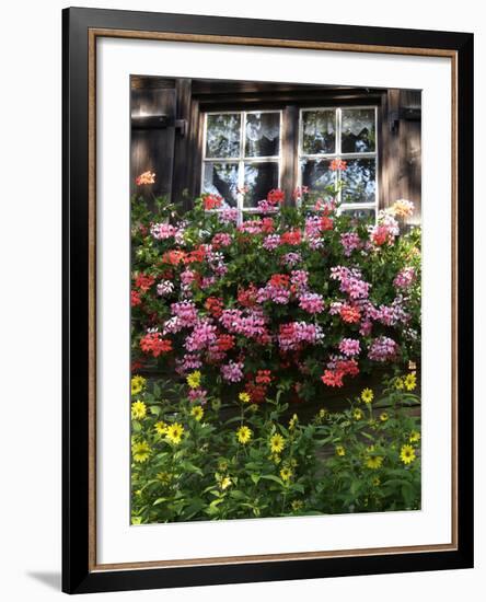 House in Gerstruben Near Oberstdorf, Allgau, Bavaria, Germany, Europe-Hans Peter Merten-Framed Photographic Print