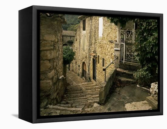 House in La Roque Sure Ceze, Gard, Rhone Alpes, France-Michael Busselle-Framed Premier Image Canvas