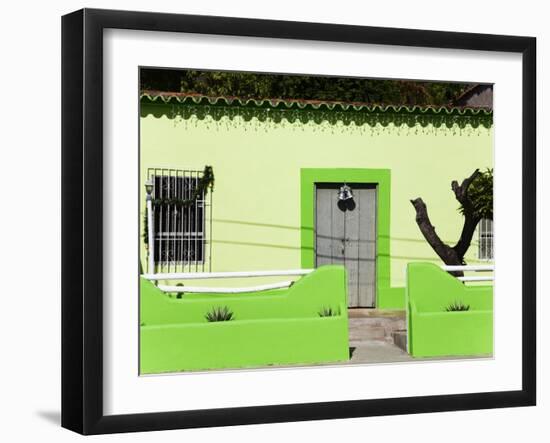 House in Pampatar City, Isla Margarita, Nueva Esparta State, Venezuela, South America-Richard Cummins-Framed Photographic Print