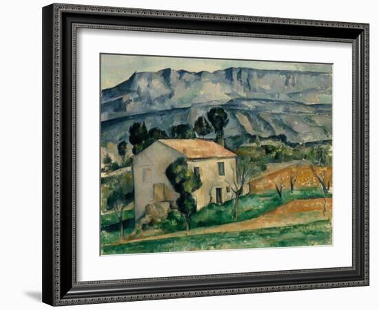 House in Provence, 1886-1890-Paul Cézanne-Framed Giclee Print