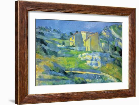 House in Provence-Paul C?zanne-Framed Art Print