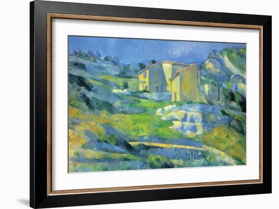House in Provence-Paul C?zanne-Framed Art Print