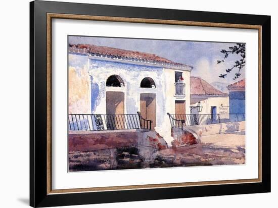 House in Santiago, Cuba, c.1885-Winslow Homer-Framed Giclee Print