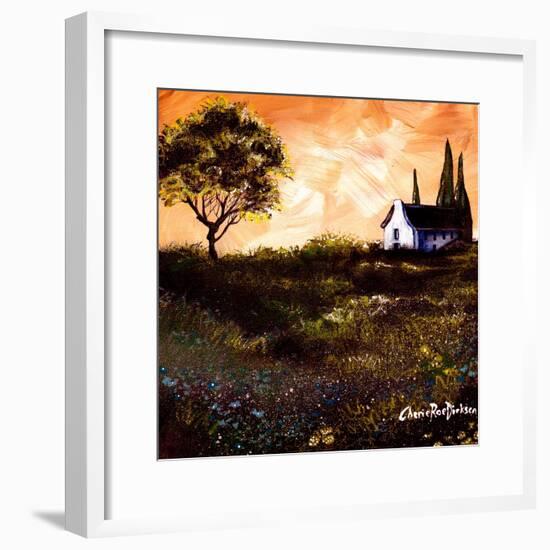 House in the Fields 1-Cherie Roe Dirksen-Framed Giclee Print