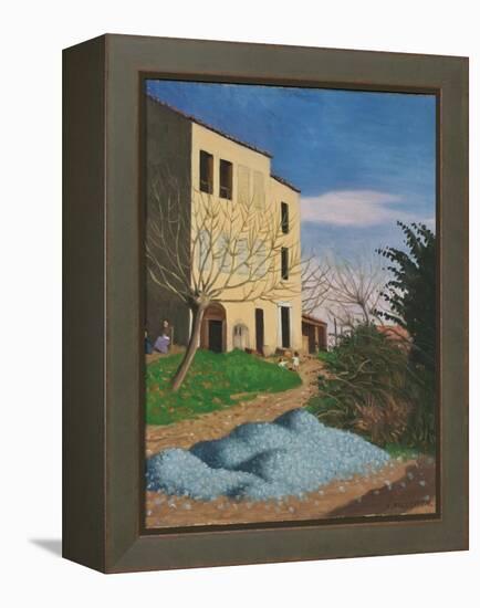 House in the Sun, Blue Stones, 1920-Félix Vallotton-Framed Premier Image Canvas