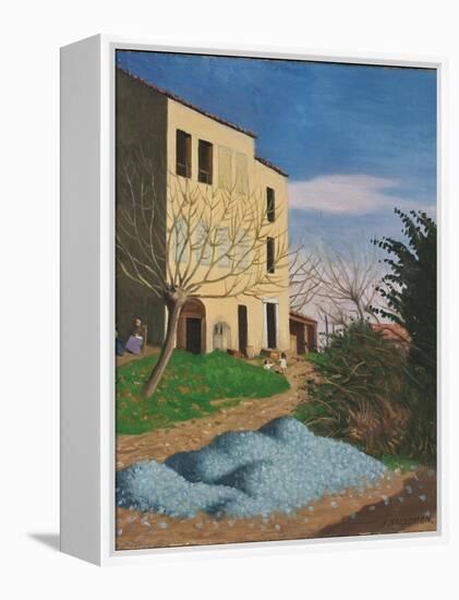 House in the Sun, Blue Stones, 1920-Félix Vallotton-Framed Premier Image Canvas