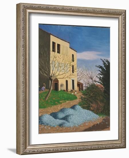 House in the Sun, Blue Stones, 1920-Félix Vallotton-Framed Giclee Print