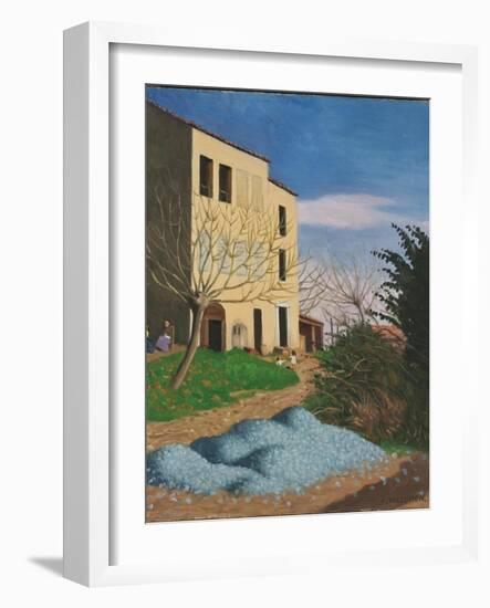House in the Sun, Blue Stones, 1920-Félix Vallotton-Framed Giclee Print