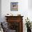 House in the Taos Pueblo, Taos, New Mexico, USA-Charles Sleicher-Framed Photographic Print displayed on a wall