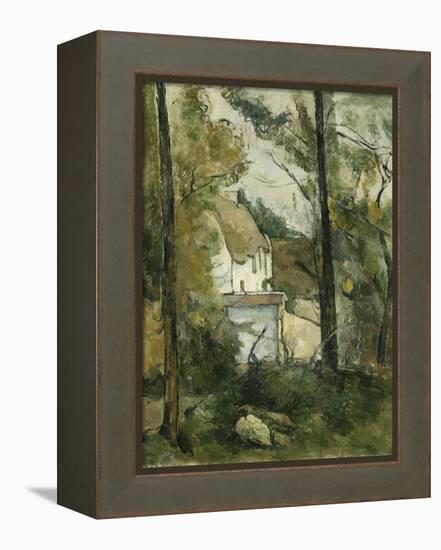 House in the Trees, Auvers; Maison Dans Les Arbres, Auvers, 1879-Paul Cézanne-Framed Premier Image Canvas