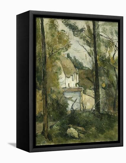 House in the Trees, Auvers; Maison Dans Les Arbres, Auvers, 1879-Paul Cézanne-Framed Premier Image Canvas