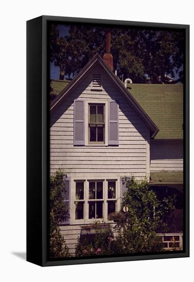 House in Usa-Jillian Melnyk-Framed Premier Image Canvas