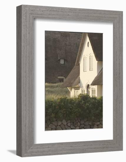 House 'Kliffende' Close Kampen (Municipality), Sylt (Island), Schleswig-Holstein, Germany-Rainer Mirau-Framed Photographic Print