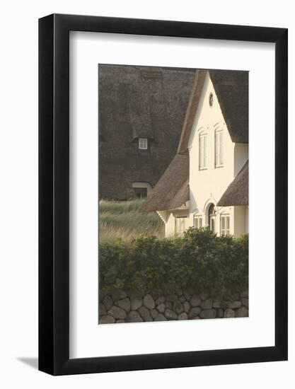 House 'Kliffende' Close Kampen (Municipality), Sylt (Island), Schleswig-Holstein, Germany-Rainer Mirau-Framed Photographic Print