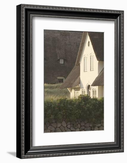 House 'Kliffende' Close Kampen (Municipality), Sylt (Island), Schleswig-Holstein, Germany-Rainer Mirau-Framed Photographic Print