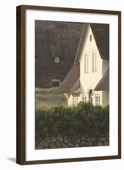 House 'Kliffende' Close Kampen (Municipality), Sylt (Island), Schleswig-Holstein, Germany-Rainer Mirau-Framed Photographic Print