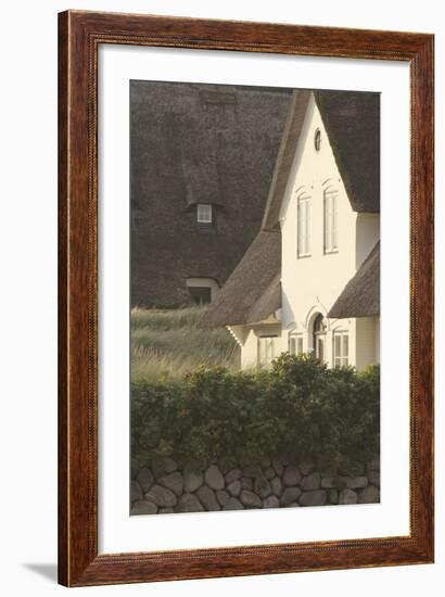 House 'Kliffende' Close Kampen (Municipality), Sylt (Island), Schleswig-Holstein, Germany-Rainer Mirau-Framed Photographic Print