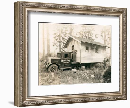 House Movers, 1930-Marvin Boland-Framed Giclee Print