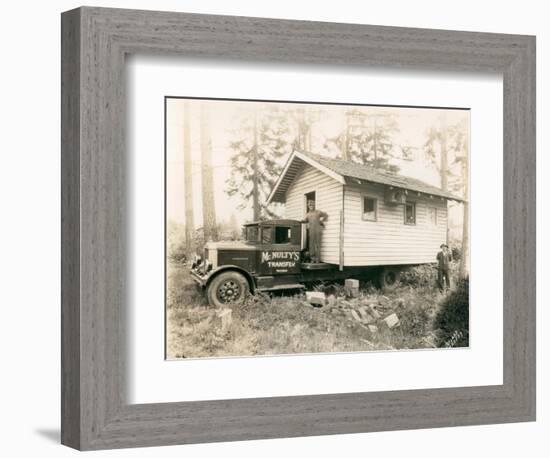 House Movers, 1930-Marvin Boland-Framed Giclee Print