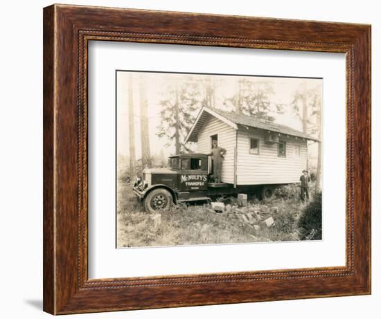 House Movers, 1930-Marvin Boland-Framed Giclee Print