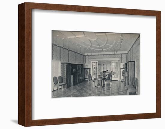 'House Near Bielefeld, The Dining Room', c1912-Unknown-Framed Photographic Print