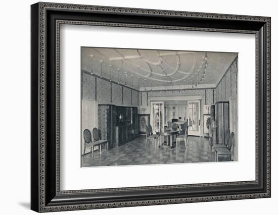 'House Near Bielefeld, The Dining Room', c1912-Unknown-Framed Photographic Print