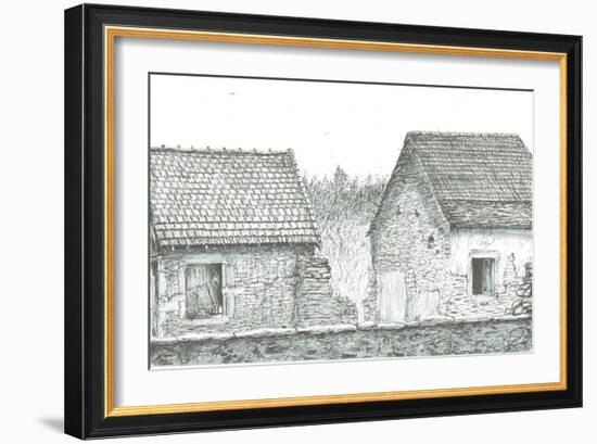 house near French/Swiss border, 2008-Vincent Alexander Booth-Framed Giclee Print