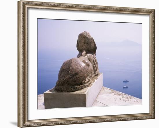 House of Axel Munthe, Villa San Michele, Anacapri, Capri, Campania, Italy-Roy Rainford-Framed Photographic Print