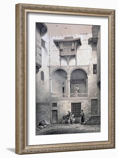 House of Beyt El-Tcheleby, 19th Century-Emile Prisse d'Avennes-Framed Giclee Print