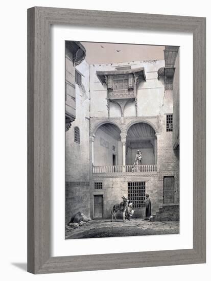 House of Beyt El-Tcheleby, 19th Century-Emile Prisse d'Avennes-Framed Giclee Print